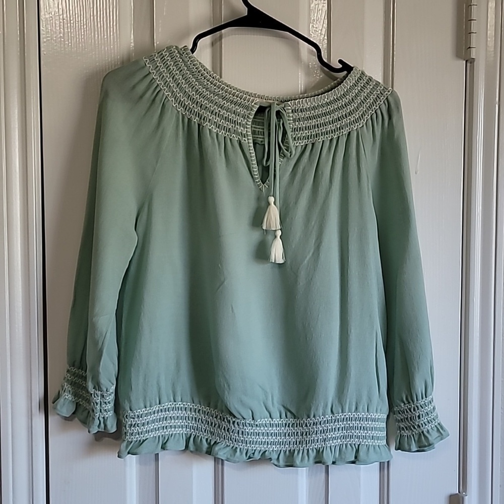 Tory Burch Women's Tunic Top Longsleeve Size  M